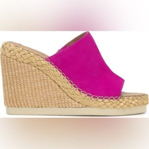 Vince Camuto Fuchsia Wedge Sandals